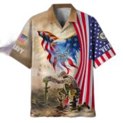 Unique Proudly Served US Veteran Hawaii Shirt APVC140702 - Image 3
