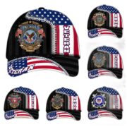 Unique Proudly Served US Veteran Cap NPVC310505