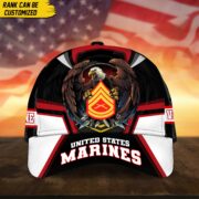 Premium Personalized Custom Rank US Veteran Cap APVC220701 - Image 5