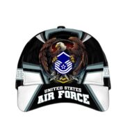 Premium Personalized Custom Rank US Veteran Cap APVC220701 - Image 7