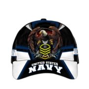 Premium Personalized Custom Rank US Veteran Cap APVC220701 - Image 4
