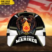 Premium Personalized Custom Rank US Veteran Cap APVC220701 - Image 6
