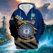 Premium Multiple US Military Services Veteran Zip Hoodie PVC271003 - Image 19