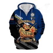 Premium Multiple US Military Services Veteran Zip Hoodie PVC271003 - Image 6