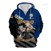 Premium Multiple US Military Services Veteran Zip Hoodie PVC271003 - Image 9