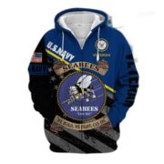 Premium Multiple US Military Services Veteran Zip Hoodie PVC271003 - Image 22