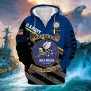 Premium Multiple US Military Services Veteran Zip Hoodie PVC271003 - Image 22