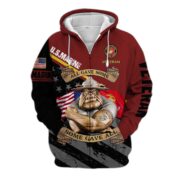Premium Multiple US Military Services Veteran Zip Hoodie PVC271003 - Image 13