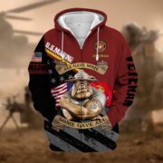 Premium Multiple US Military Services Veteran Zip Hoodie PVC271003 - Image 13