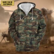 Premium Personalized US Veteran Zip Hoodie APVC080808 - Image 18