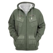 Premium Personalized US Veteran Zip Hoodie APVC080808 - Image 5