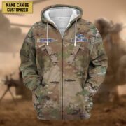 Premium Personalized US Veteran Zip Hoodie APVC080808 - Image 22