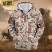 Premium Personalized US Veteran Zip Hoodie APVC080808 - Image 15