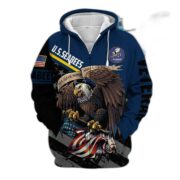 Premium All Gave Some Some Gave All US Veteran Zip Hoodie NPVC050911 - Image 10