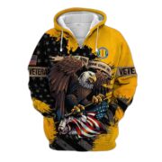 Premium Eagle US Veteran Zip Hoodie NPVC181001 - Image 16