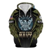 Unique Camo Soldiers US Veteran Zip Hoodie NPVC251110 - Image 7