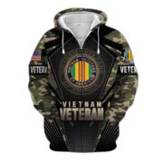 Unique Camo Soldiers US Veteran Zip Hoodie NPVC251110 - Image 15