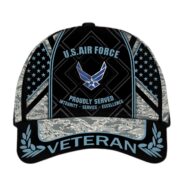Premium Camo Soldiers US Veteran Cap APVC200901 - Image 8