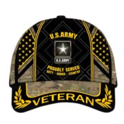 Premium Camo Soldiers US Veteran Cap APVC200901 - Image 3