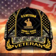 Premium Camo Soldiers US Veteran Cap APVC200901 - Image 10