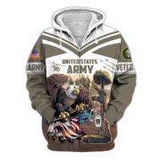 Premium Proudly Served US Veteran Zip Hoodie APVC220901 - Image 3