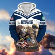 Premium Proudly Served US Veteran Zip Hoodie APVC220901 - Image 13
