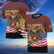 Premium Eagle US Veteran T-Shirt APVC290904 - Image 5