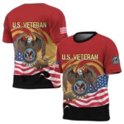 Premium Eagle US Veteran T-Shirt APVC290904 - Image 2