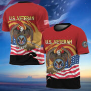 Premium Eagle US Veteran T-Shirt APVC290904 - Image 2