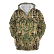 Premium US Navy Veteran Zip Hoodie APVC071010 - Image 2