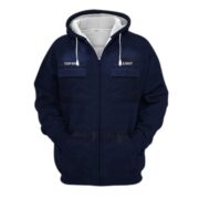 Premium US Navy Veteran Zip Hoodie APVC071010 - Image 3