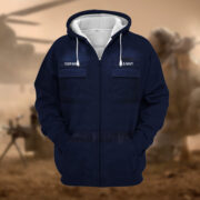 Premium US Navy Veteran Zip Hoodie APVC071010 - Image 3