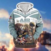 Premium Proudly Served US Veteran Zip Hoodie APVC220901 - Image 12