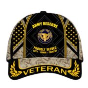 Premium Camo Soldiers US Veteran Cap APVC200901 - Image 4
