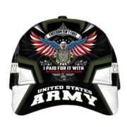 Premium Freedom Is Not Free US Veteran Cap APVC151102 - Image 4