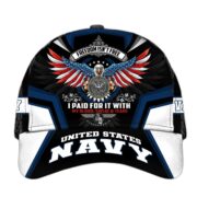 Premium Freedom Is Not Free US Veteran Cap APVC151102 - Image 5