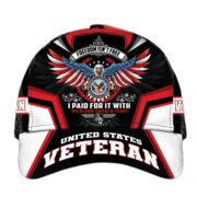 Premium Freedom Is Not Free US Veteran Cap APVC151102 - Image 2