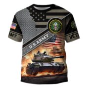 Premium Multiservice US Veteran T-Shirt APVC080101 - Image 2