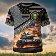 Premium Multiservice US Veteran T-Shirt APVC080101 - Image 2