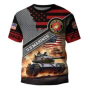 Premium Multiservice US Veteran T-Shirt APVC080101 - Image 4
