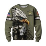 Premium Eagle US Veterans Sweatshirt APVC230102 - Image 5