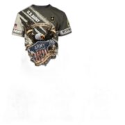 Premium Personalised U.S Multiple Service Veteran T-Shirt PVC250201