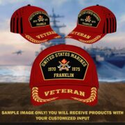 Premium Custom Unit, Name, Years of Service US Veterans Cap APVC250101 - Image 8