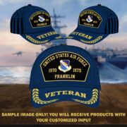 Premium Custom Unit, Name, Years of Service US Veterans Cap APVC250101 - Image 12