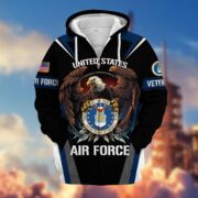 Premium Honoring All Who Served US Veteran Zip Hoodie NPVC200901 - Image 13