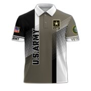 Premium Proudly Served US Veterans Polo Shirt APVC080301 - Image 2