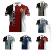 Premium Proudly Served US Veterans Polo Shirt APVC080301