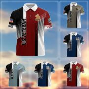 Premium Proudly Served US Veterans Polo Shirt APVC080301