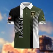 Premium Proudly Served US Veterans Polo Shirt APVC080301 - Image 3