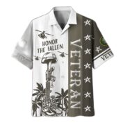 Premium Honor The Fallen US Veterans Hawaii Shirt NPVC070401 - Image 3